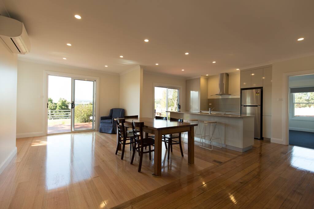 Kitchen , living