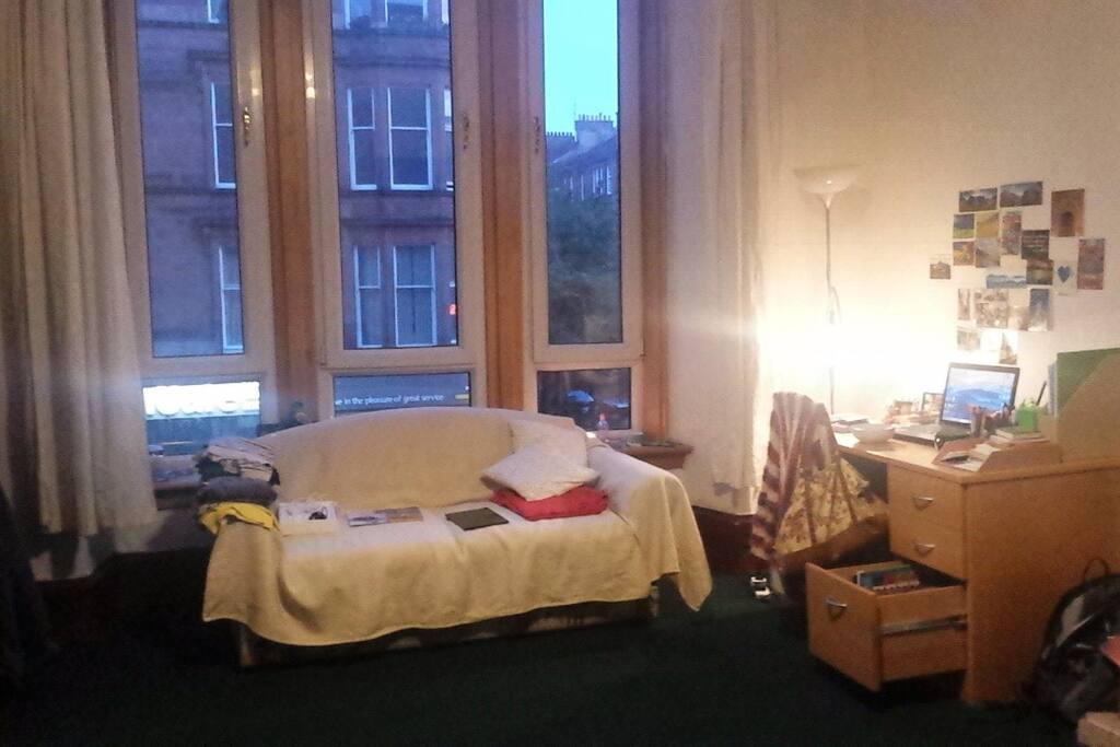 Great view to Great Western Road