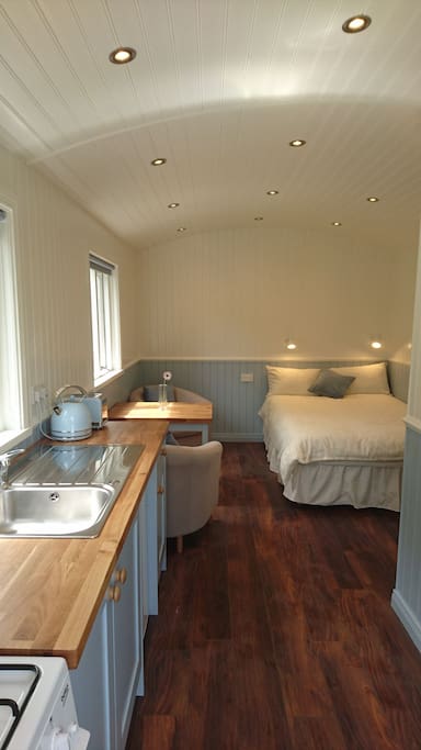 Looking into the Shepherds Hut