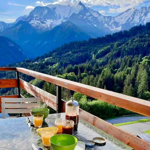 Successful Airbnb property: Cozy apartment facing Mont Blanc in Saint Gervais Les Bains