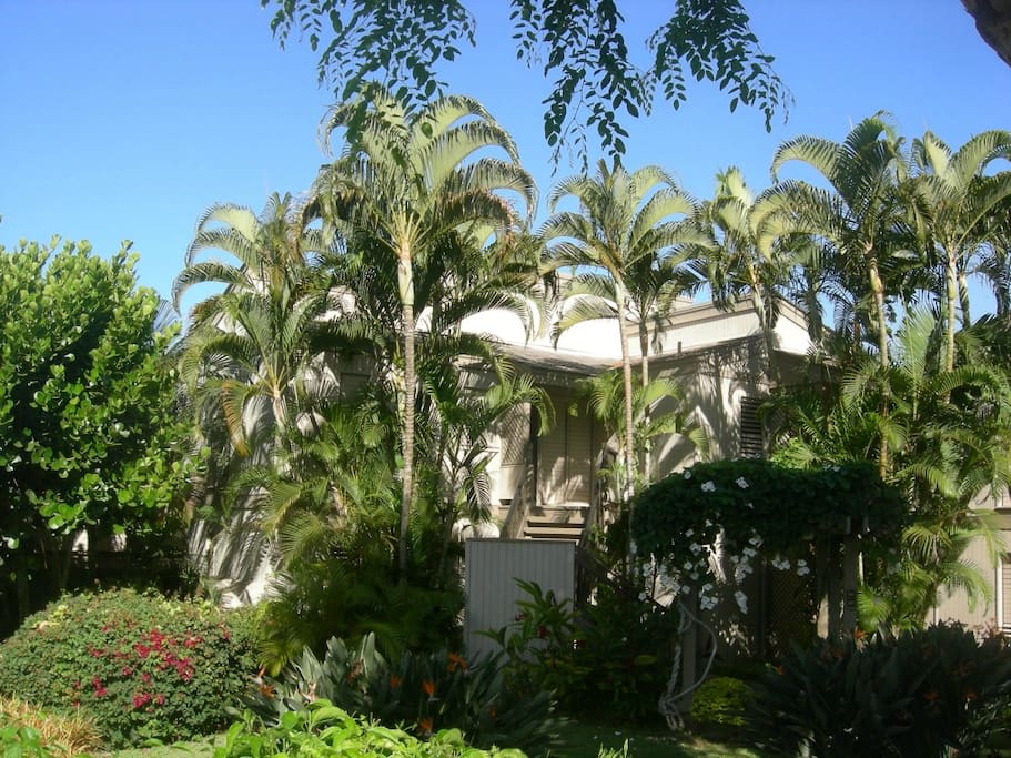 Front of Condo - On 2nd Floor with Soaring Views, High Ceilings, Fire Extinguisher Out Front, KABA Lock.