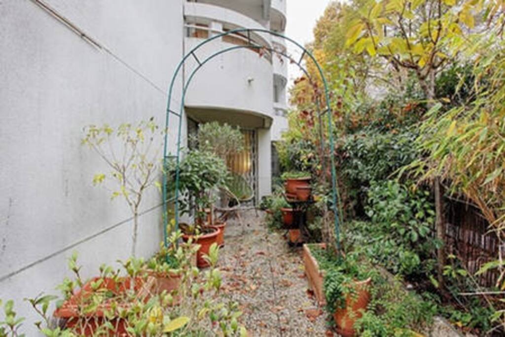 Small yard
