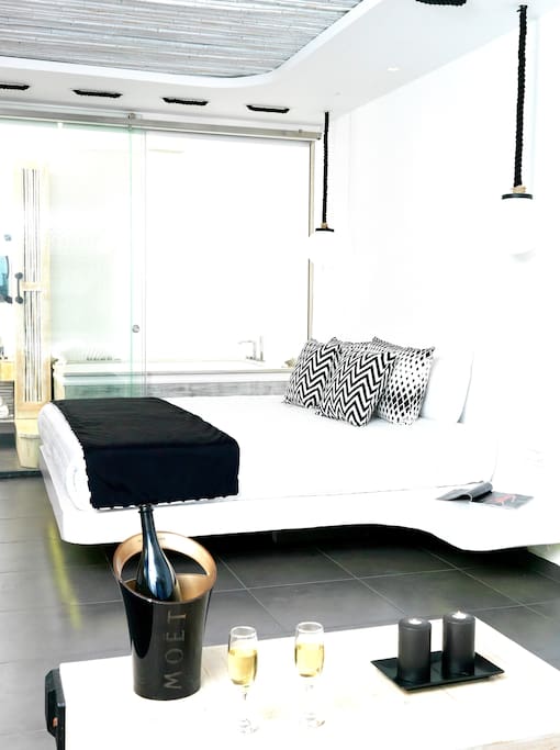 The bedroom