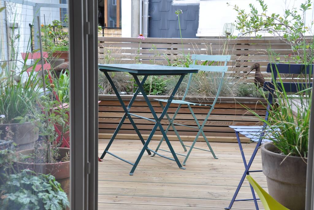 wooden terrass