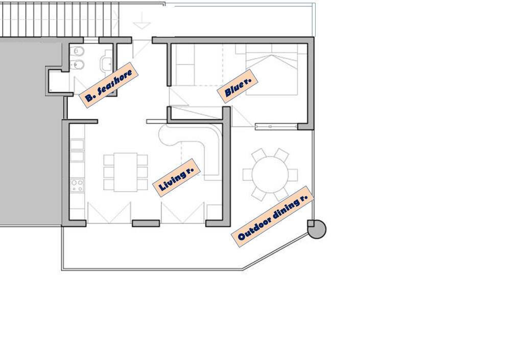 Disposition of the rooms