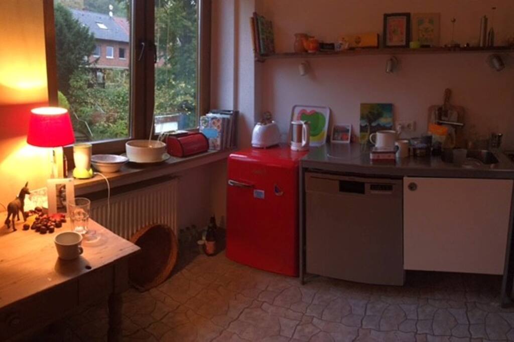 Gemeinsam genutzte Küche