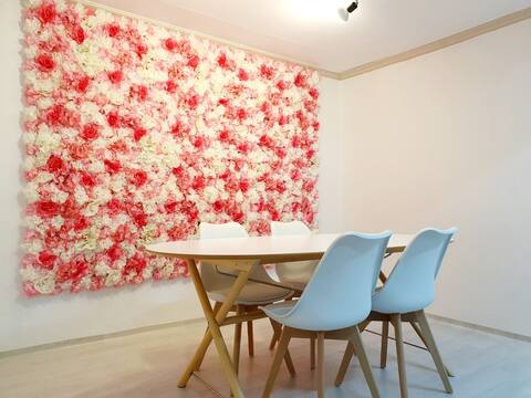 [Sokcho-Rang] Right in front of Sokcho Beach # Summer weather in Sokcho # Location satisfaction 100% # Express Terminal 10 minutes on foot