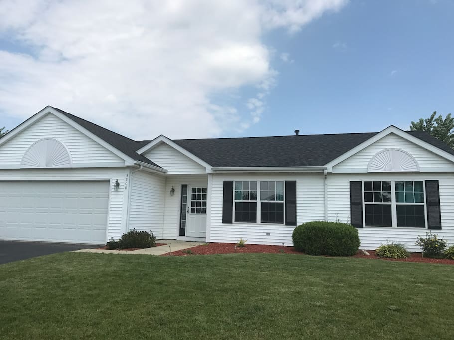 New home is a quiet subdivision. Easy access to main roads to get to where ever you want to go.
