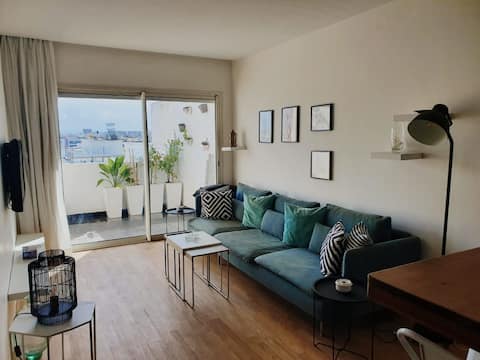 Cosy apartment with panoramic view  of Casa Maarif