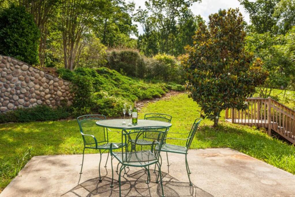 Patio area