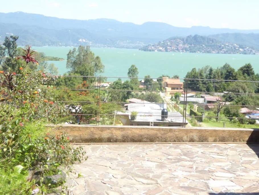 desde la terraza se cuenta con esta vista