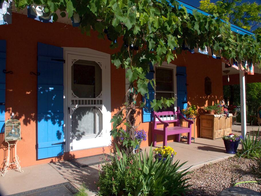 The private entrance to the Studio Guesthouse