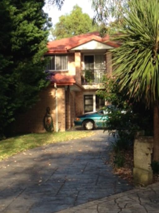 Our home, quiet cul de sac of 4 family homes. Morton Shores.