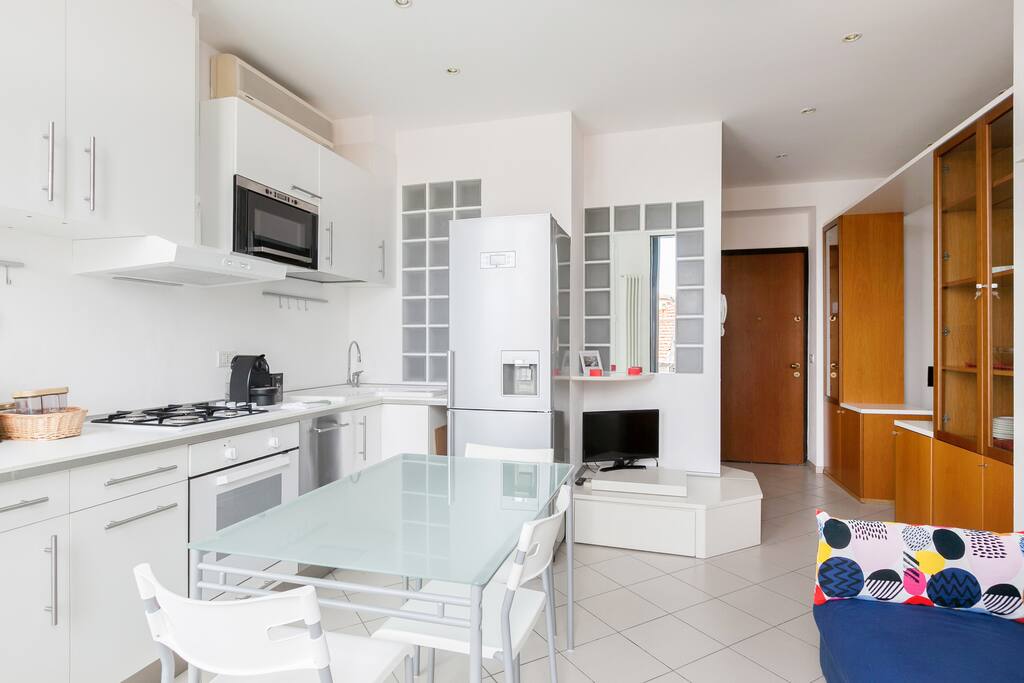 The Living room & The Kitchen