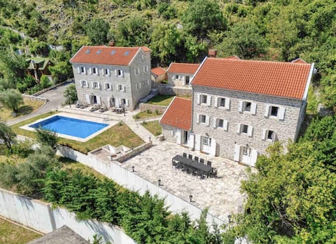 Stunning property complex with Kotor Bay views