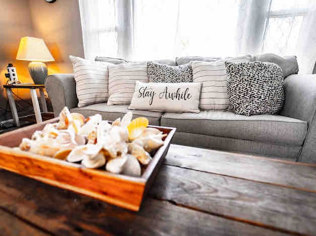 Walk to the beach. Huge beach house