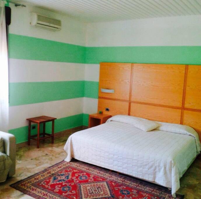 The room