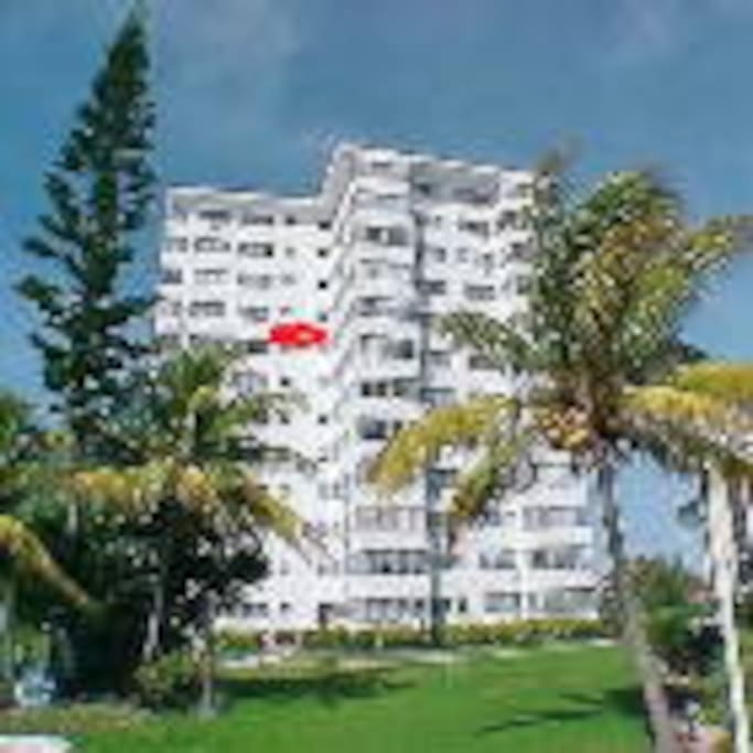 View from beach 8th floor