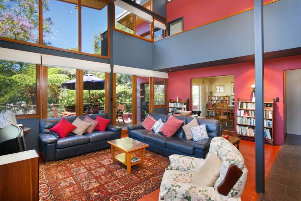 Bright living room