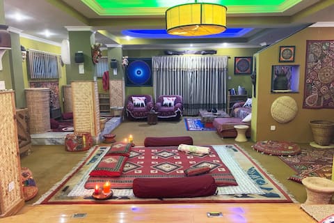Large attic sunny loft in Kathmandu near Thamel
