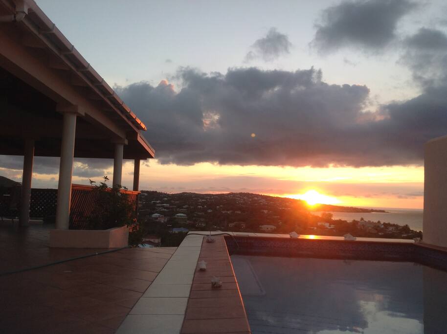 View from the deck at Sunset
