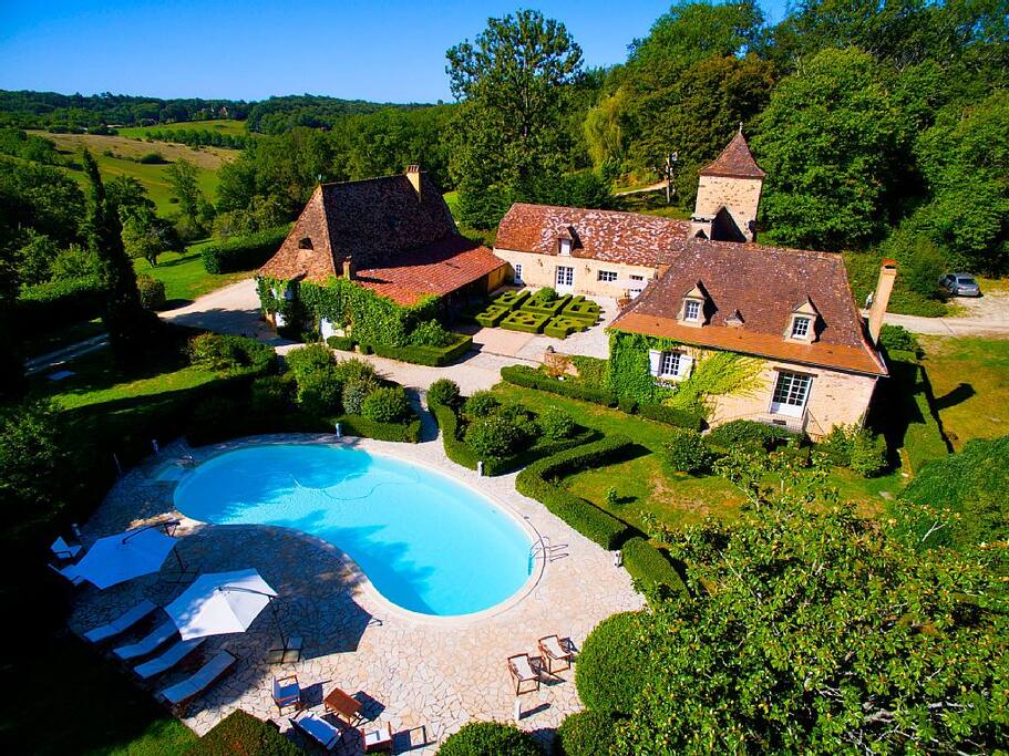 Piscine vue d'ensemble