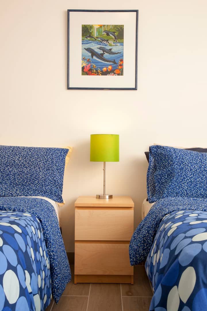 Spálňa 1
Táto krásna spálňa má 2 manželské postele. 