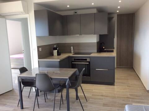 Ajaccio appartement T2 Vue mer imprenable