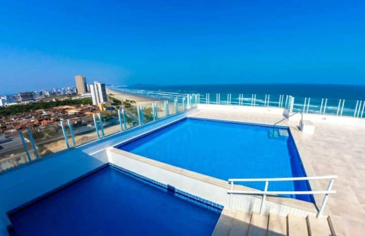 Foot in the 🏖sand-view - rooftop pool-wifi