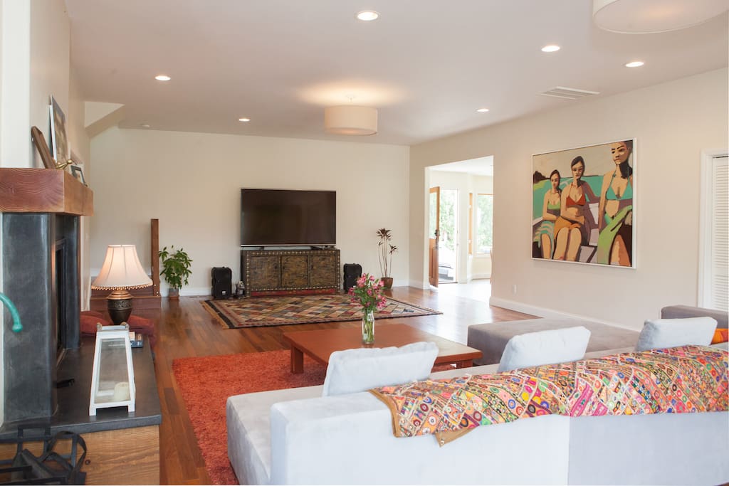 huge living room