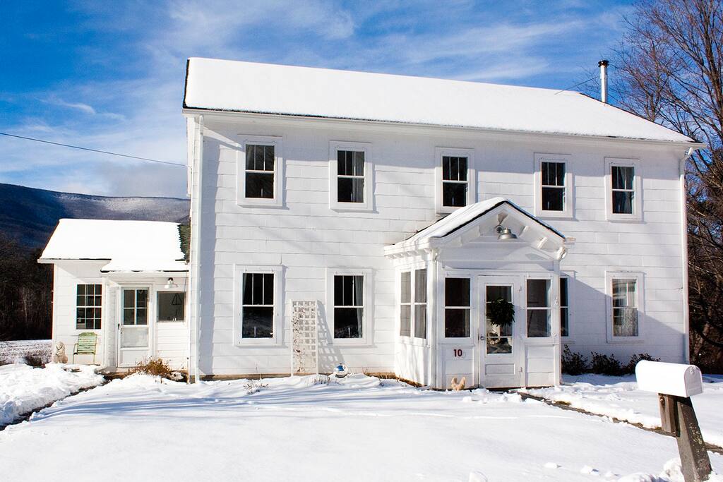 Front of house (winter)