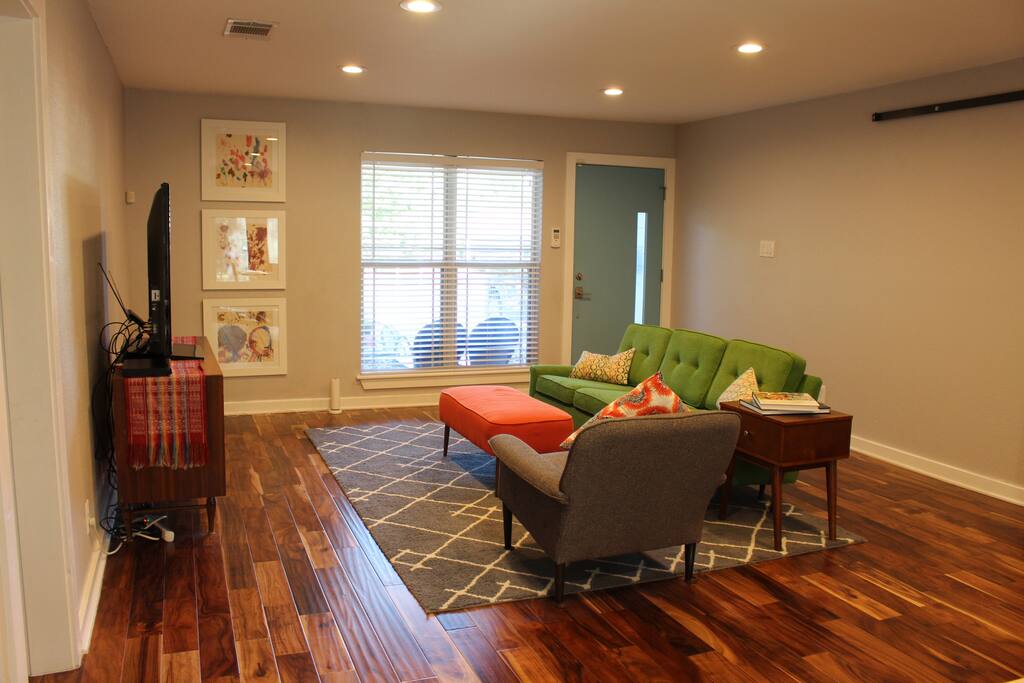 Another view of the living area.