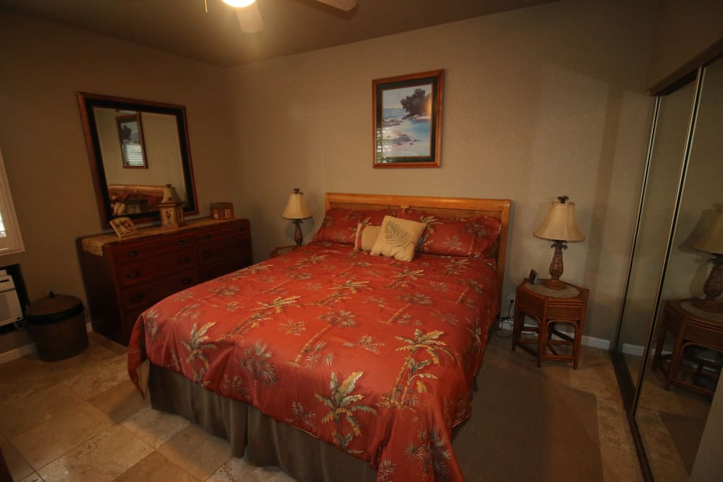 Front Bedroom with king size bed