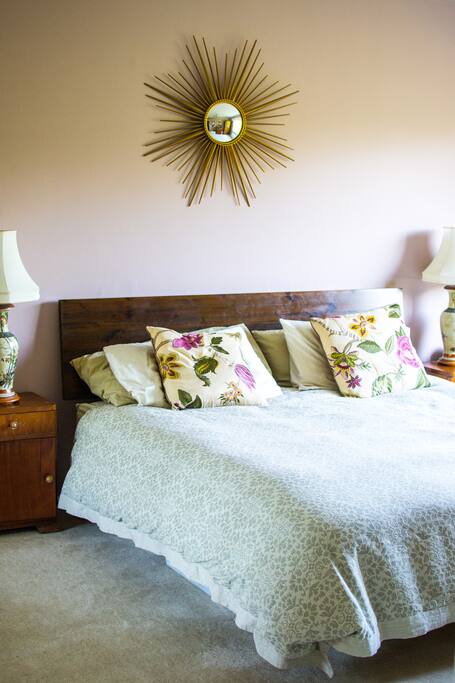 Super king sized master bedroom