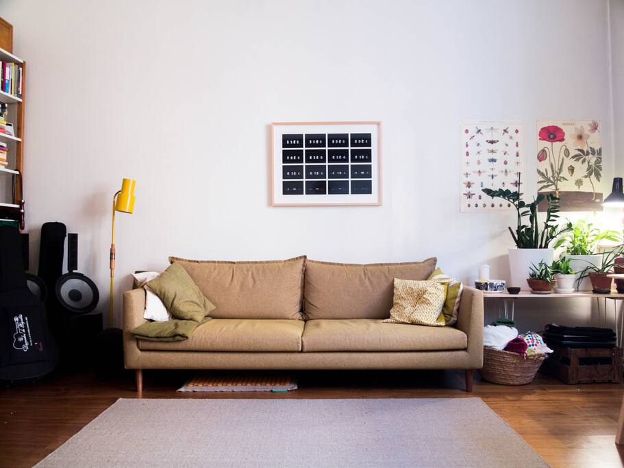 Living room cozyness