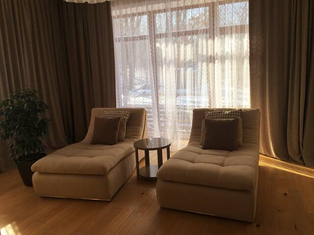 Гостеприимный загородный дом.