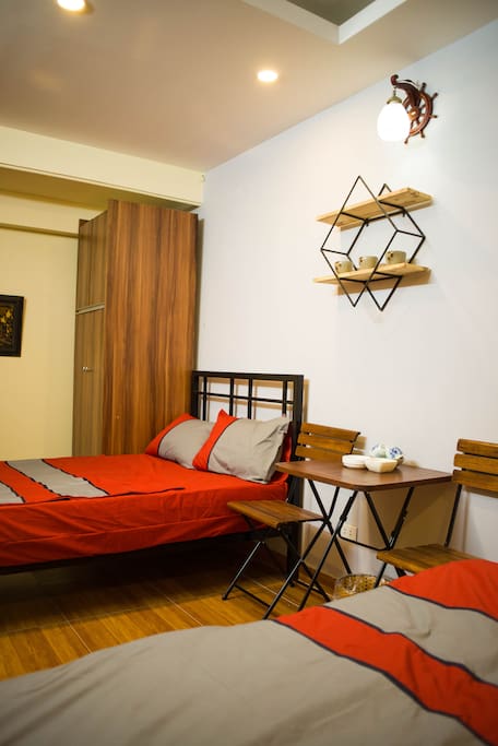 Interior of the bedroom