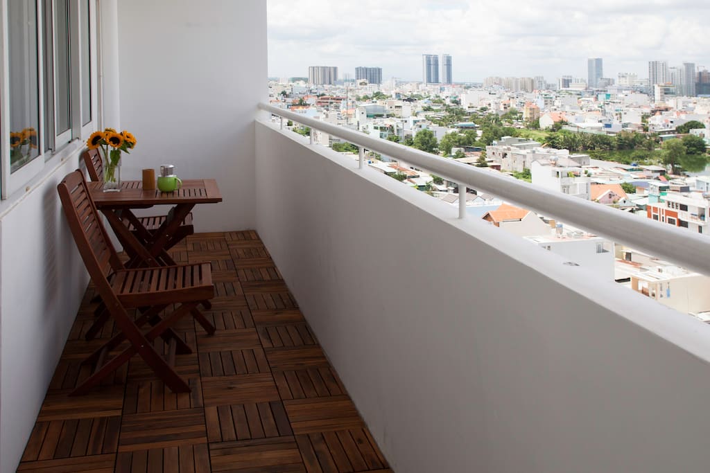 All our homes have spacious balconies to enjoy the view