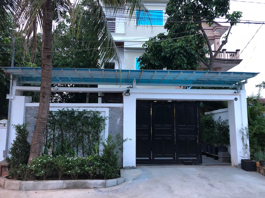 Front gate, experience local living in area...