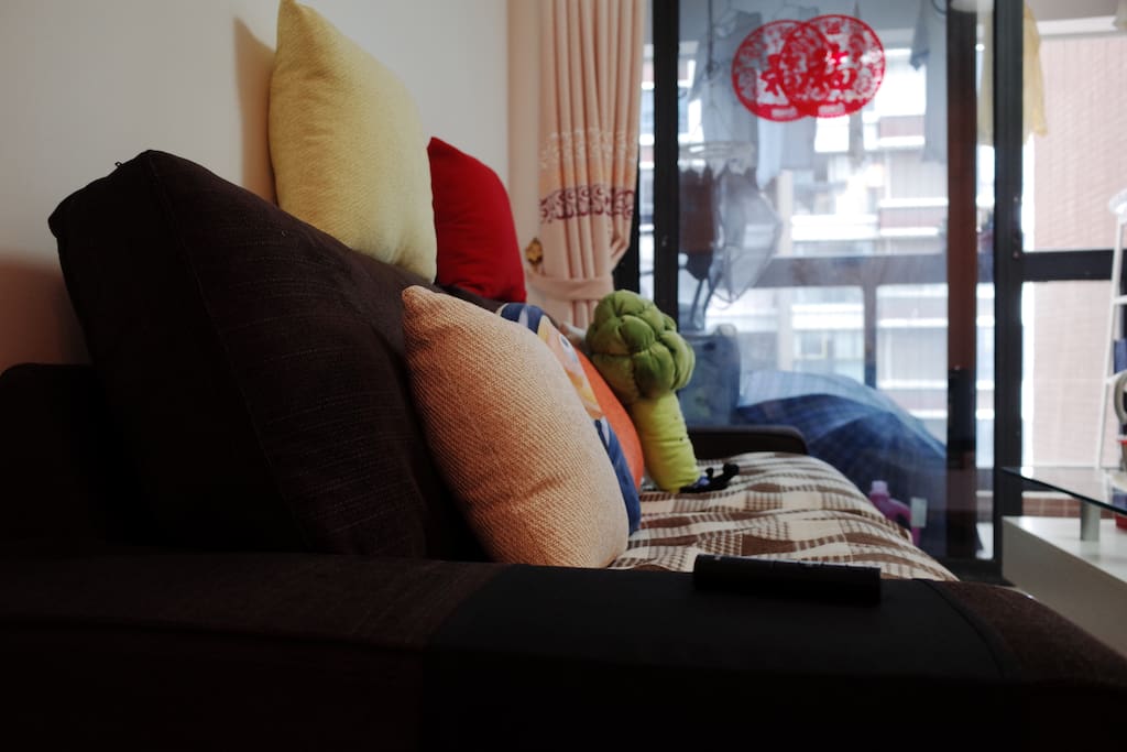 Sofa in living room