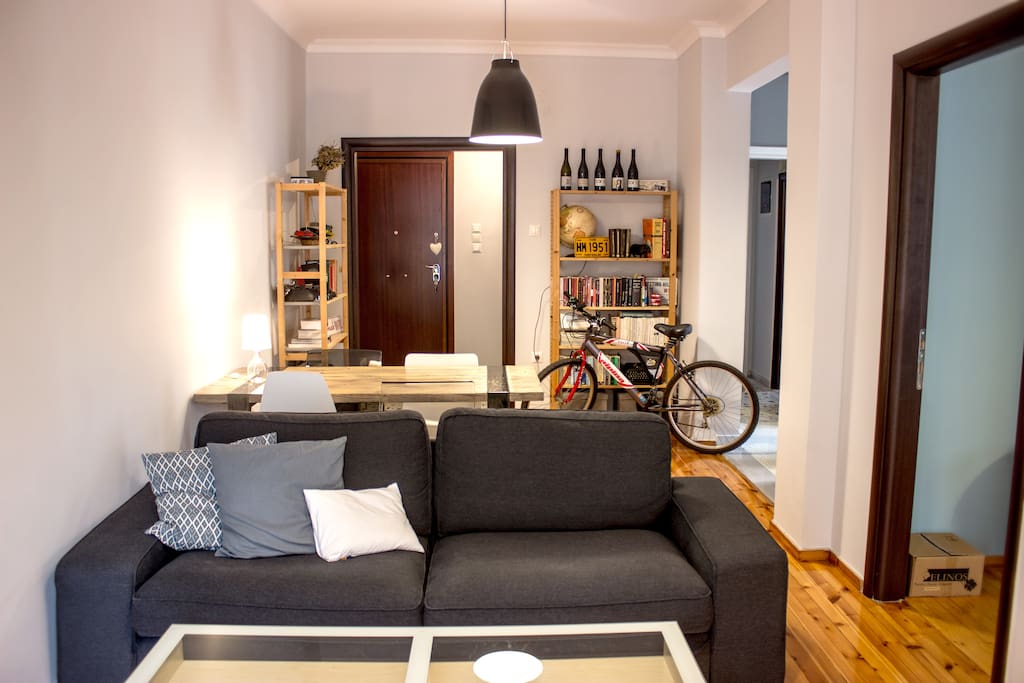 Living room (view form the side of the windows)