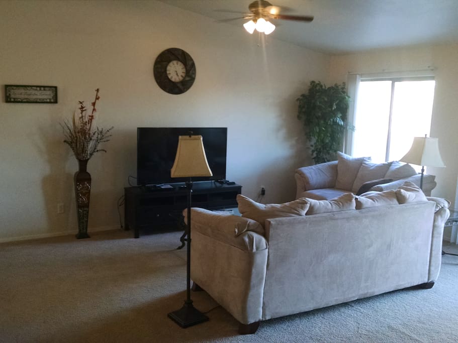 Living room 55 " TV