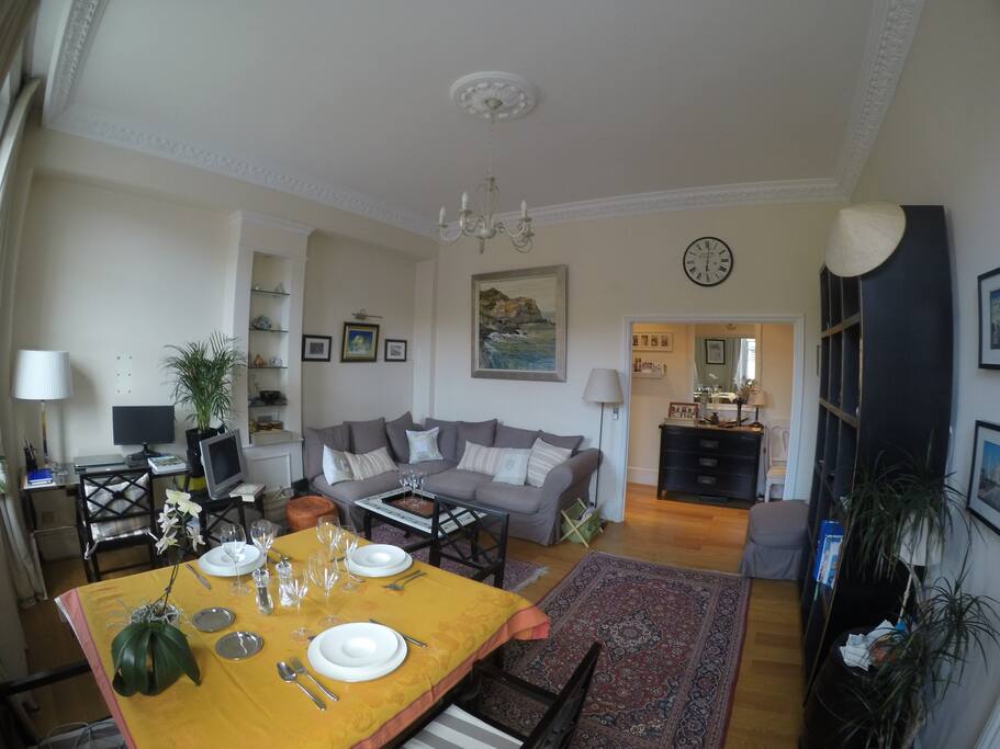 Bright living room