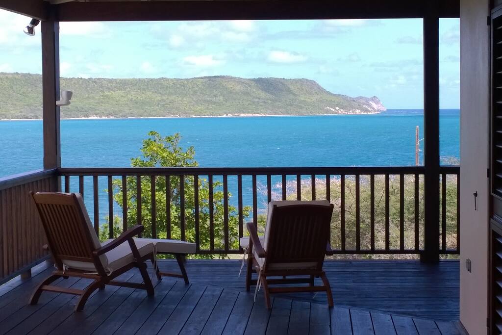 The view from the master bedroom when you wake up!