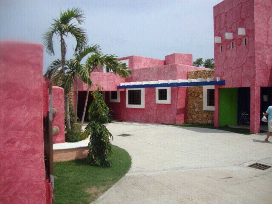 Driveway for private parking