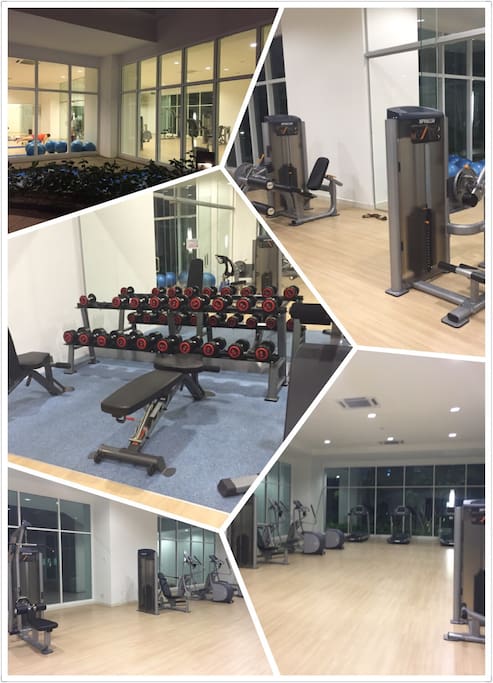 Fully equipped gym