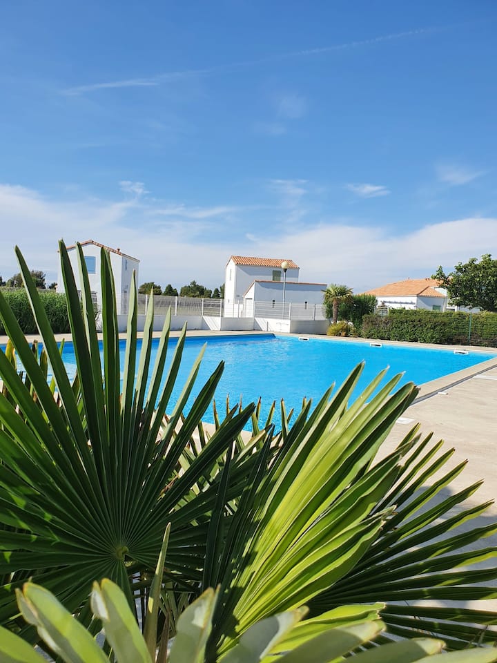 Maisons 11 Pers, Plage, Piscine - La Faute-sur-Mer