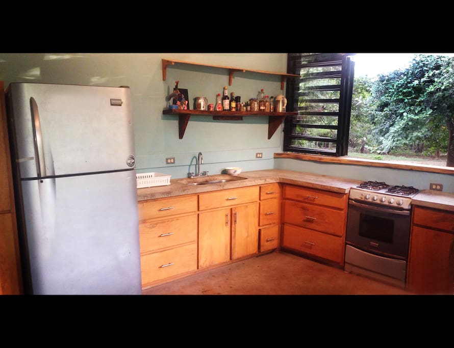 Kitchen with amenities