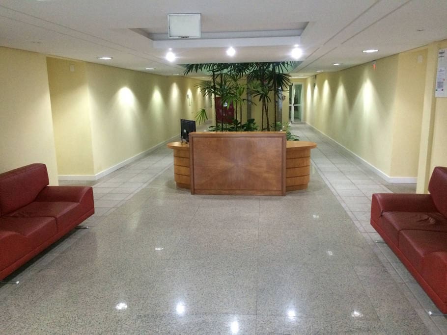 Hall de entrada do prédio