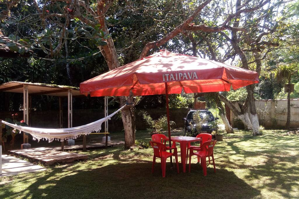Jardim para confraternizar